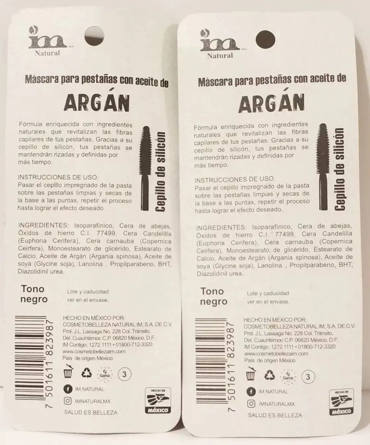 Argan Oil Infused Eyelash Mask for Voluminous, Defined Look