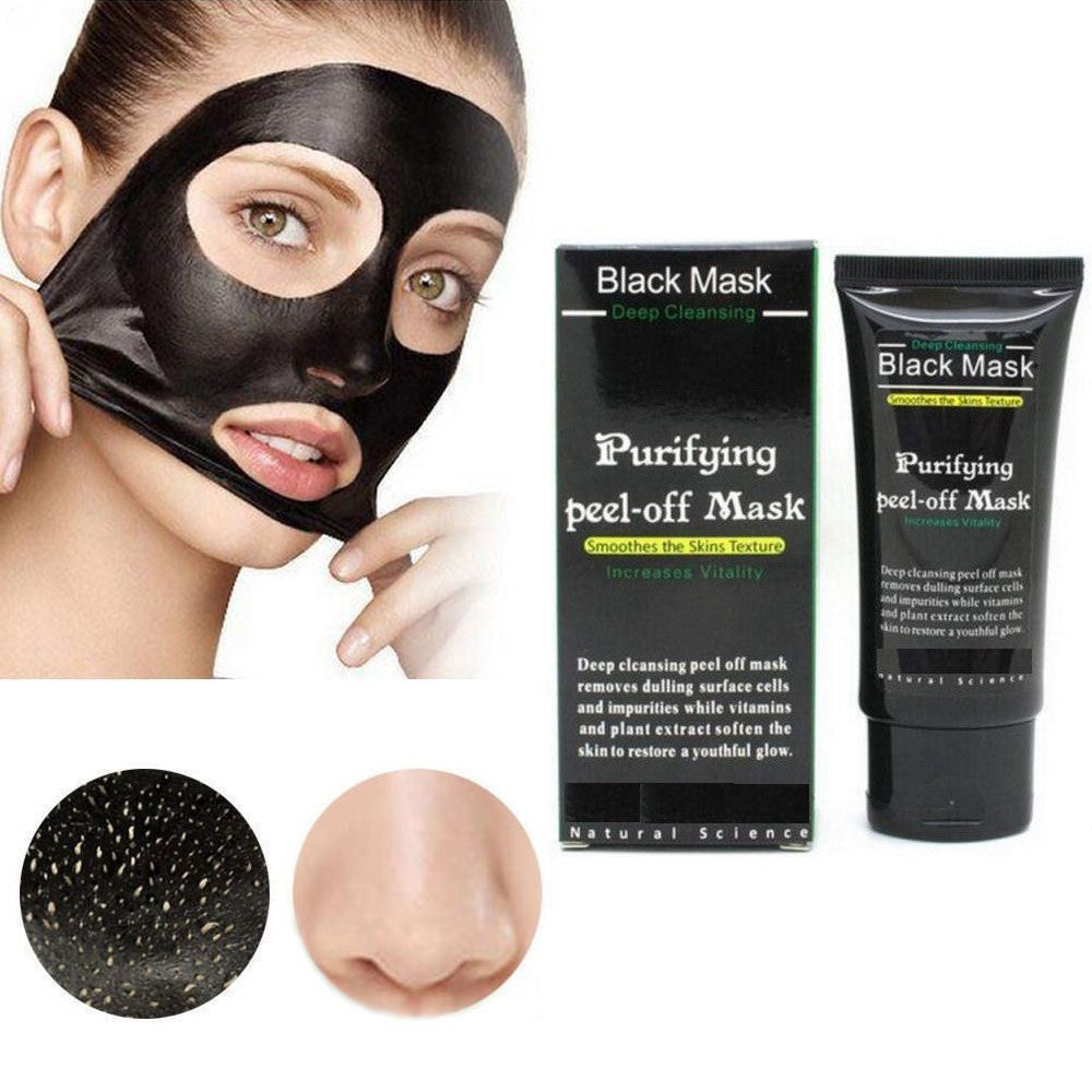 Charcoal Peel-Off Mask - Deep Cleansing Blackhead Remover