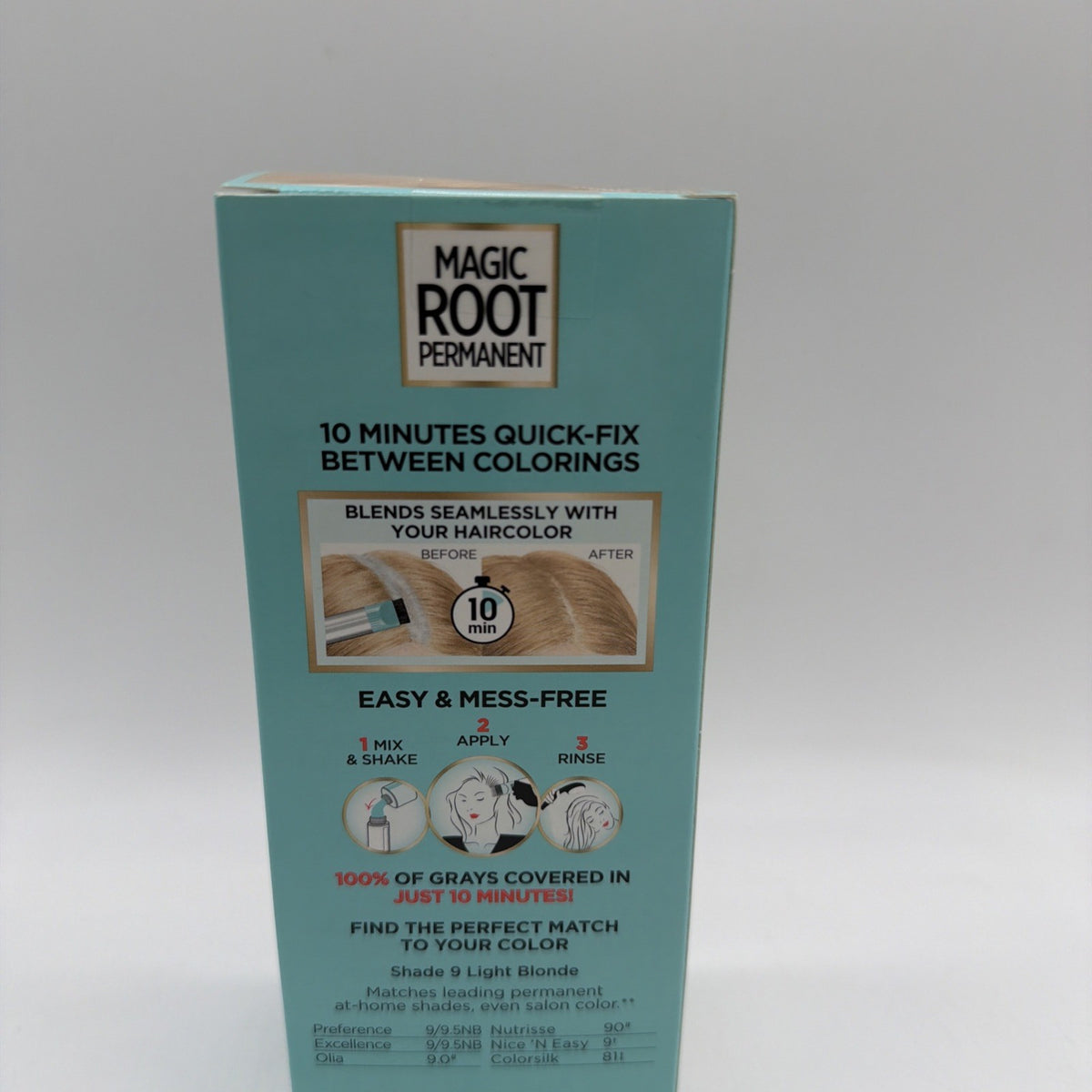 Hair Coloring Kit #9 Light Blonde - 2 Pack