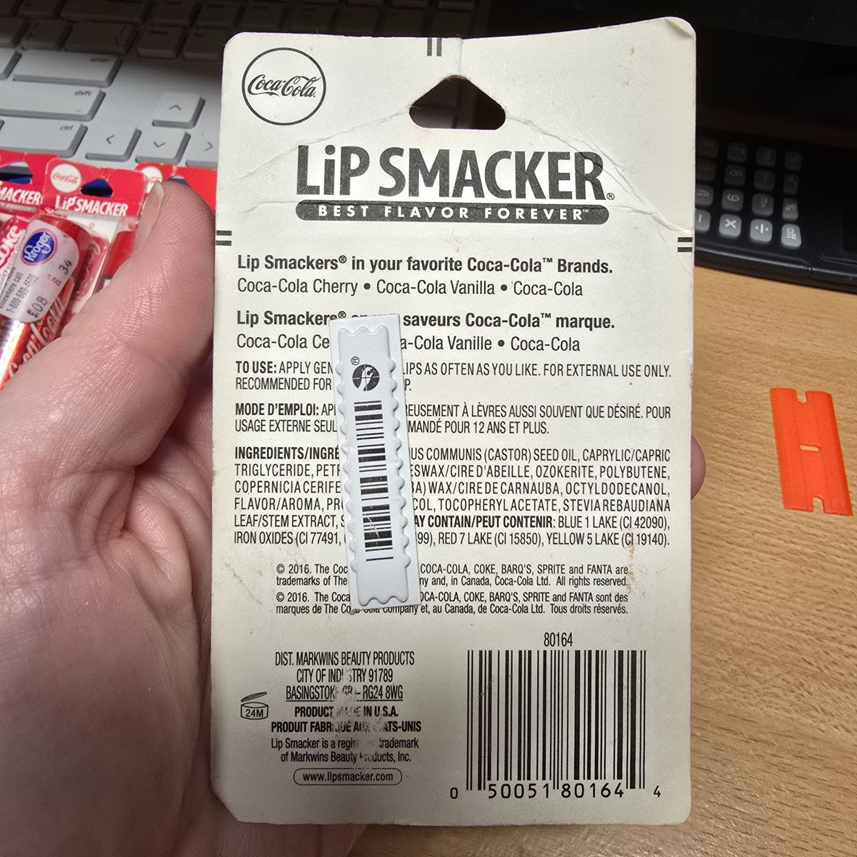 Lip Balm Set - Assorted Flavors, Sealed and New