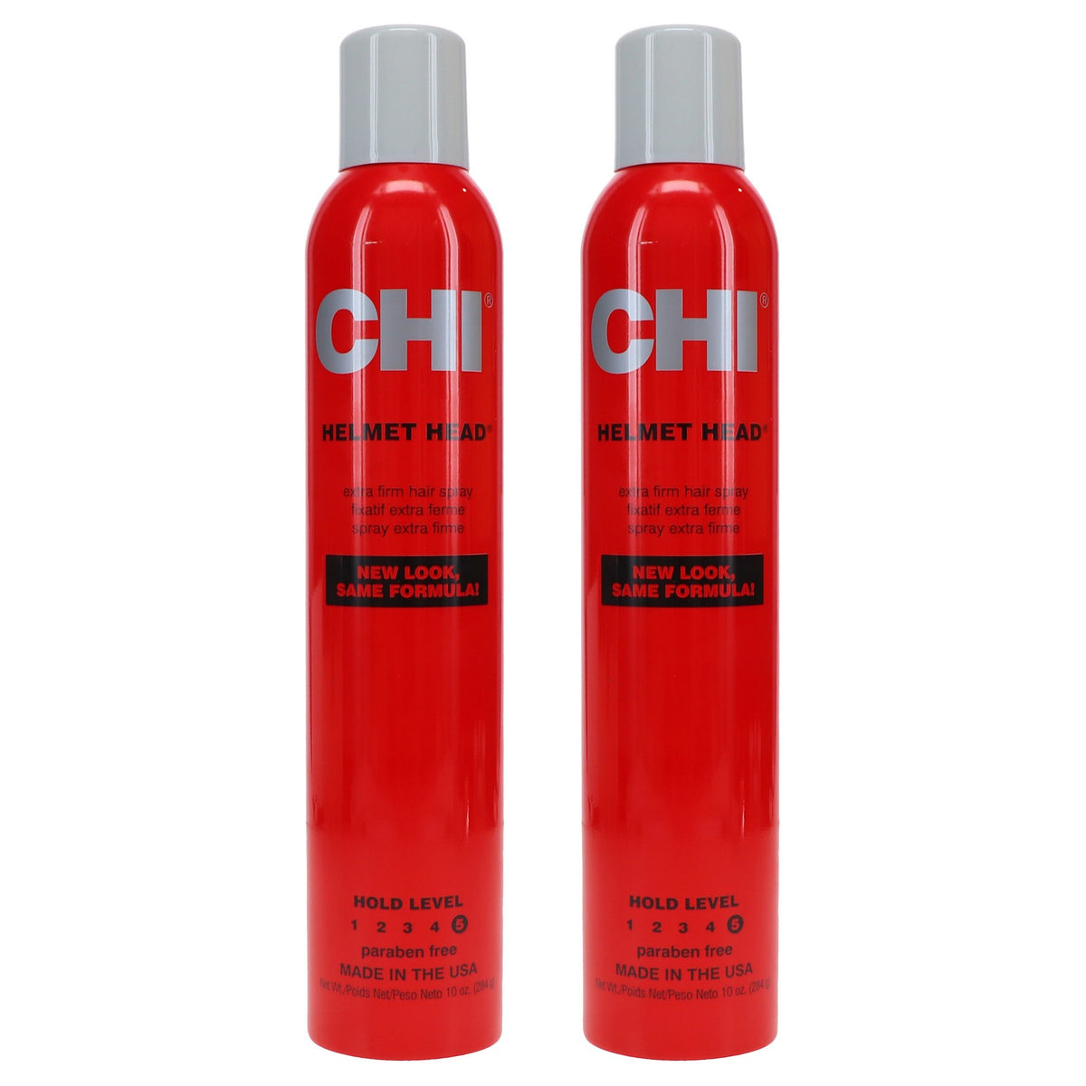Extra Firm Hair Spray 10 oz - Volume, Hold & Humidity Resistance - 2 Pack