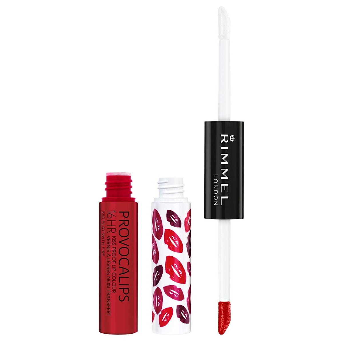Kiss-Proof Liquid Lipstick with Glossy Finish - 16 Hour Wear