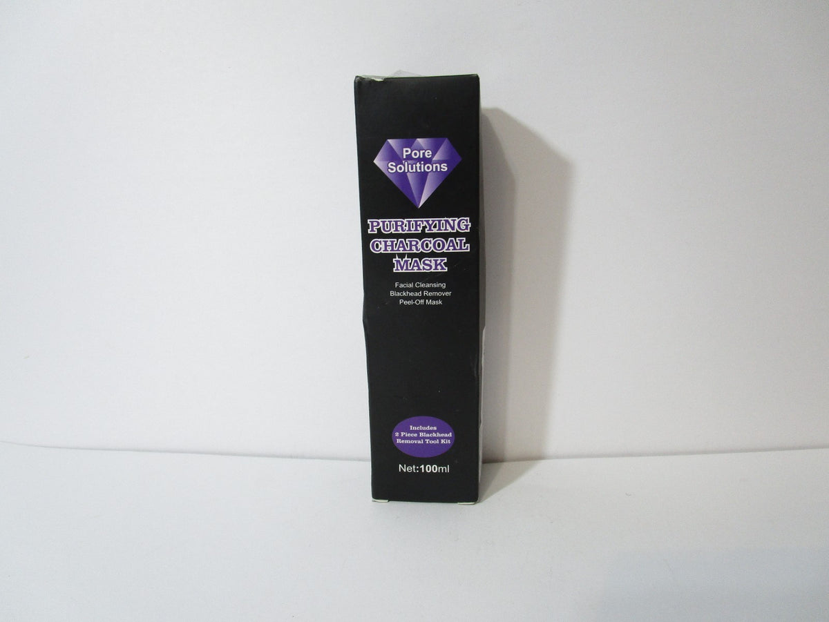 Purifying Charcoal Mask with Blackhead Removal Tools
