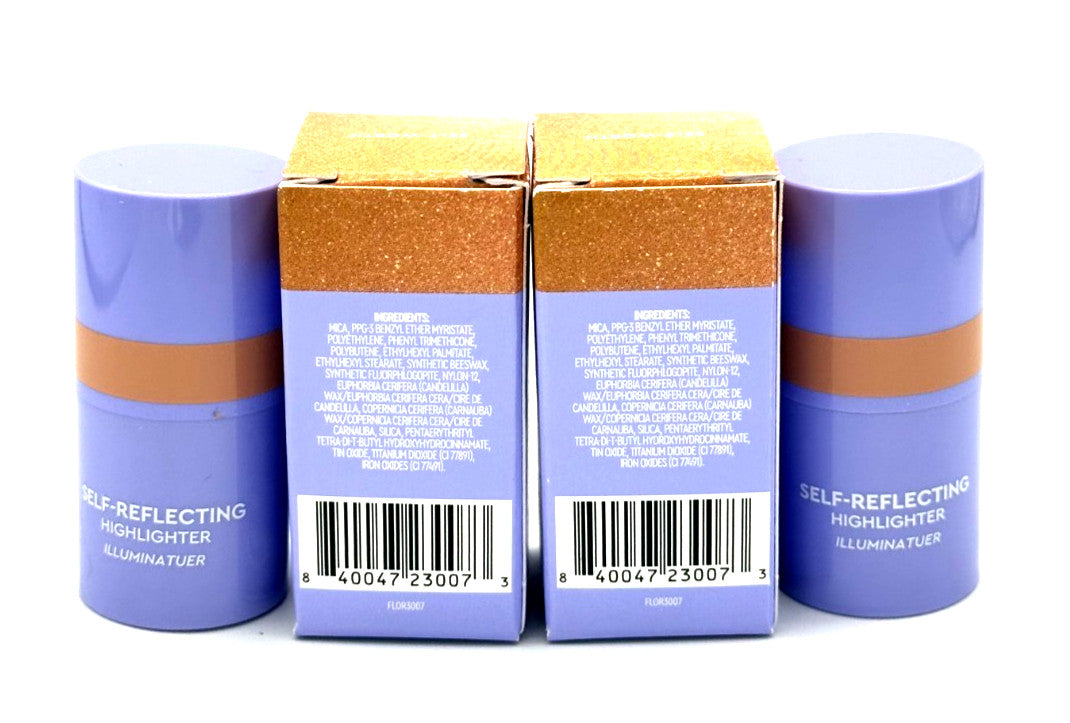 Highlighter Set - Self Reflecting Face Makeup - 2 x 0.21 oz