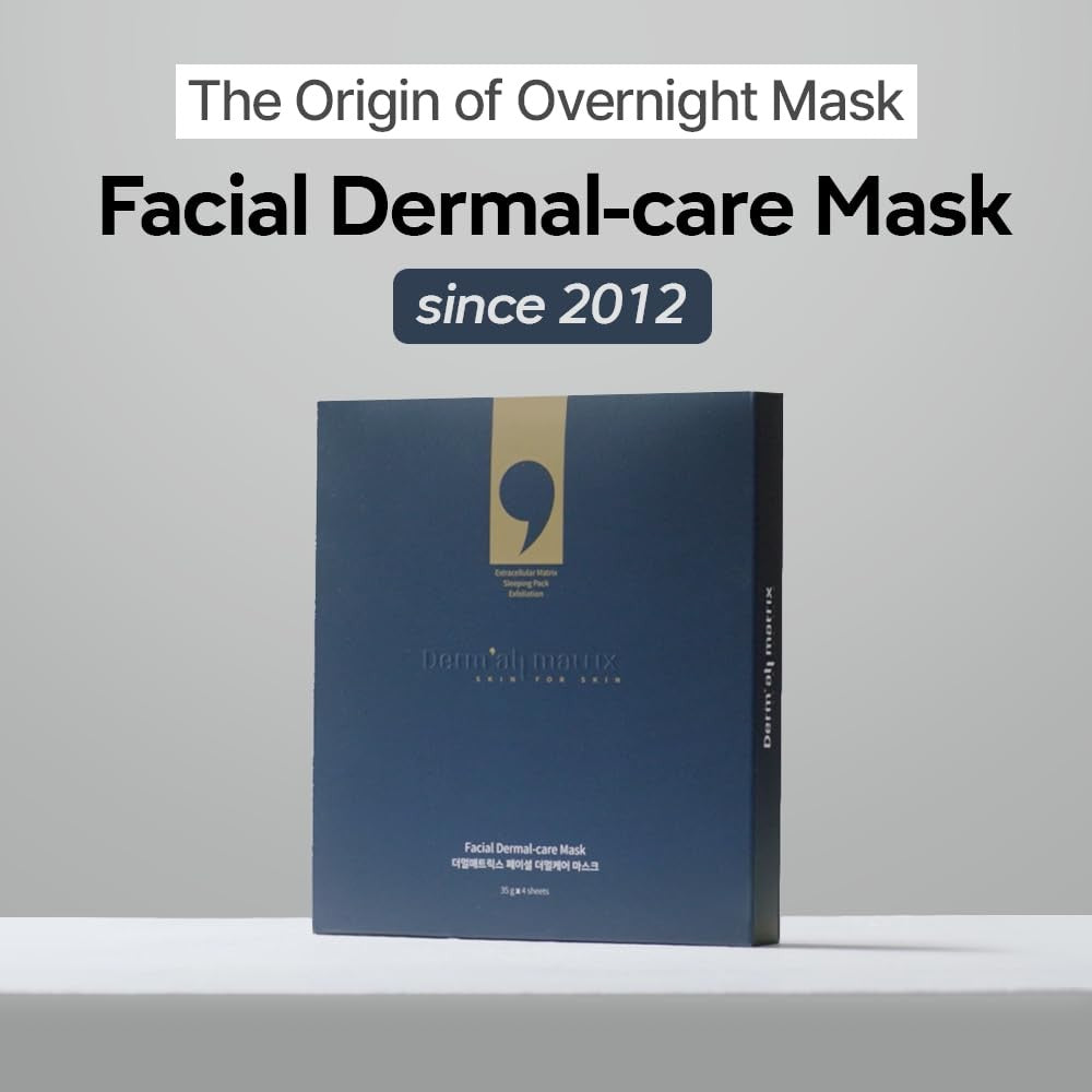Overnight Facial Dermal-Care Mask Pack - 10 Sheets