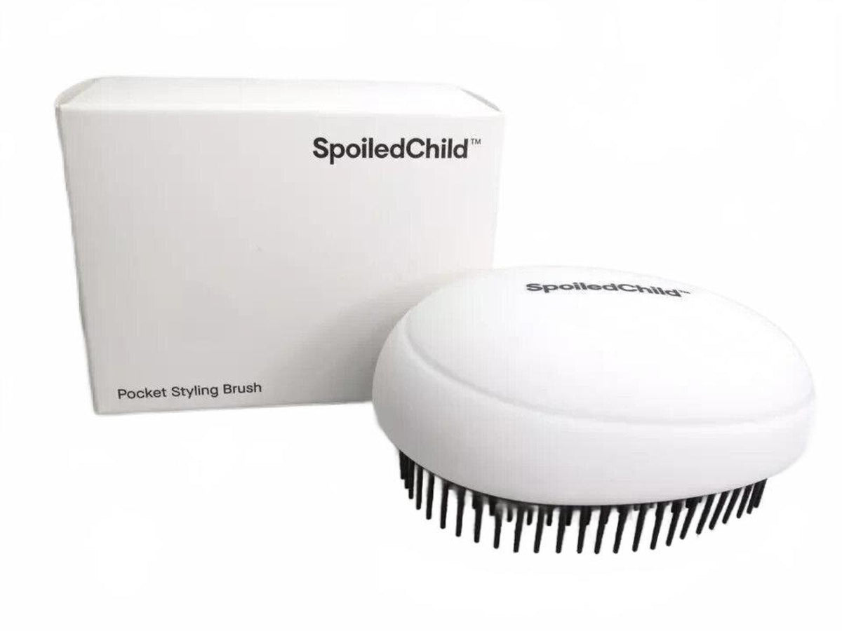 SPOILED C. POCKET STYLING BRUSH FOR ALL HAIR TYPES BOXED LOT OF 4