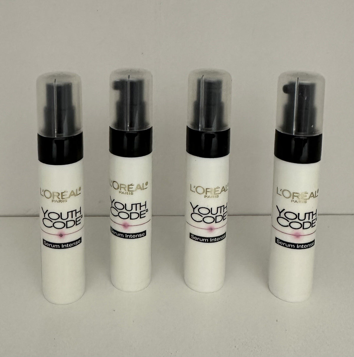 L'Oréal Youth Code Regenerating Face Serum Intense .25 Travel Size 4 Pack