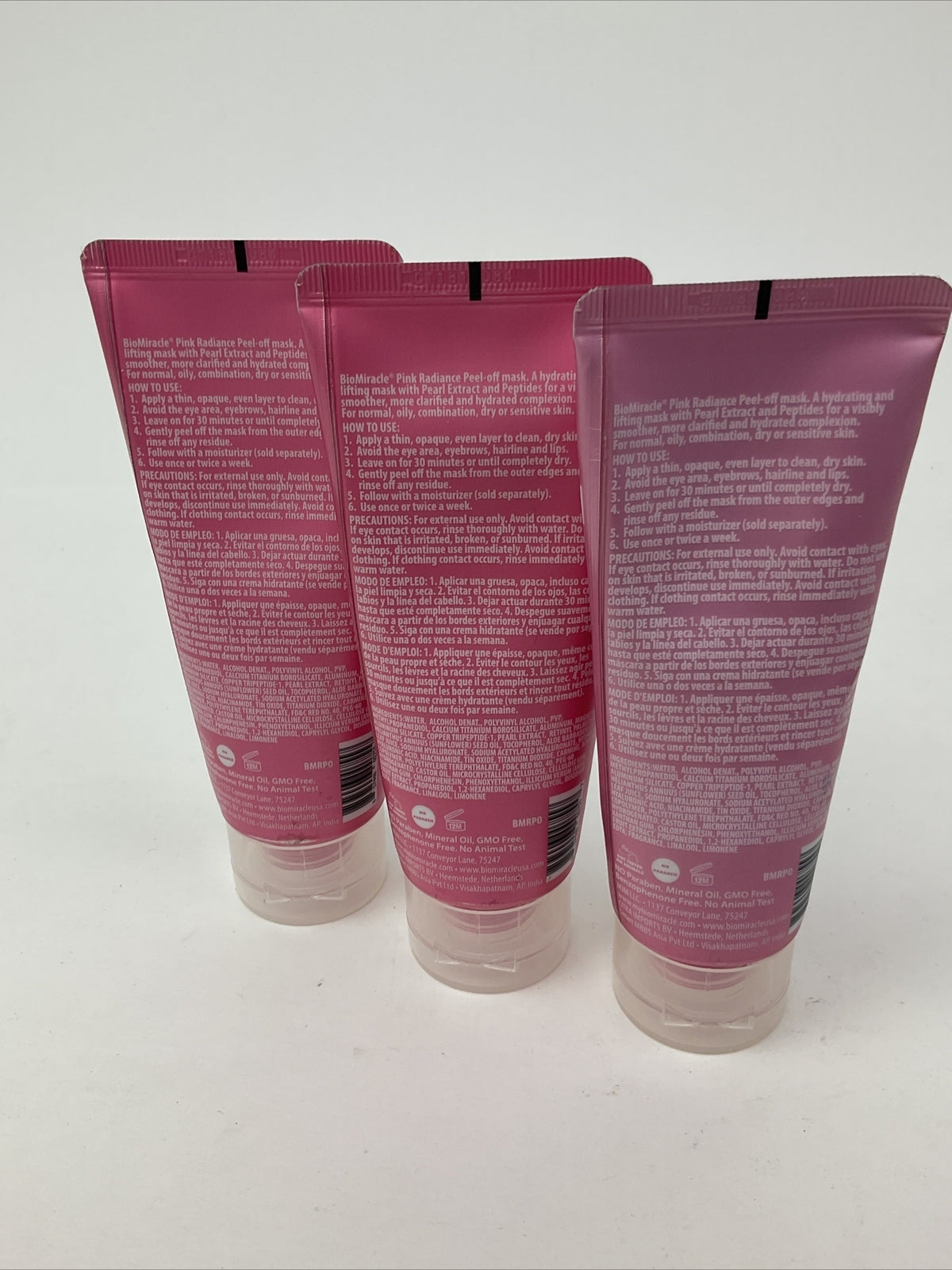 Pink Radiance Peel-Off Face Mask 3.5oz - 3 Pack