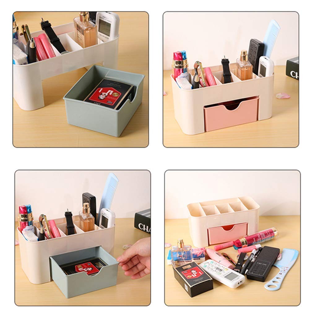 Large Capacity Makeup Organizer for Bathroom & Bedroom - Pink