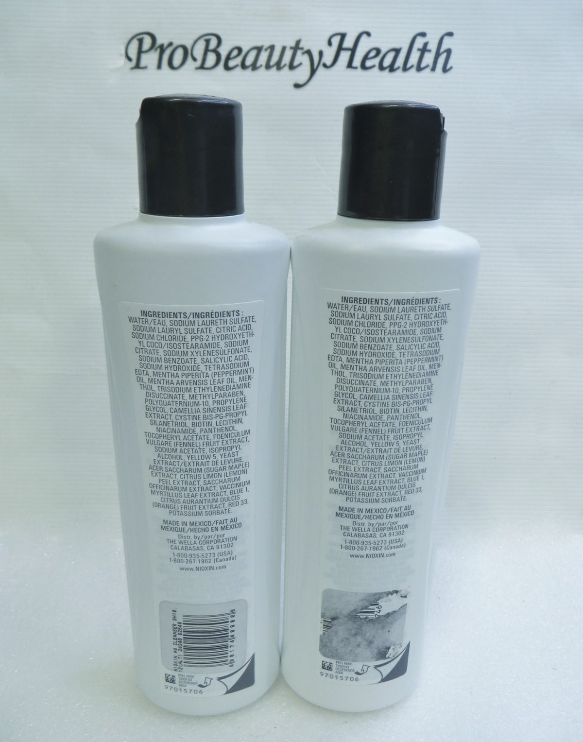 Nioxin #4 Shampoo for Fine Hair, 10.1 oz (2-Pack)