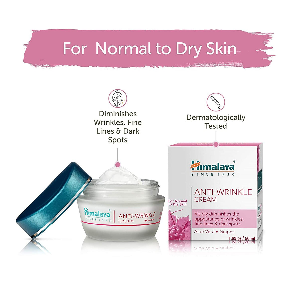 Himalaya Revitalizing Night & Anti-Wrinkle Cream Set - 50g Each