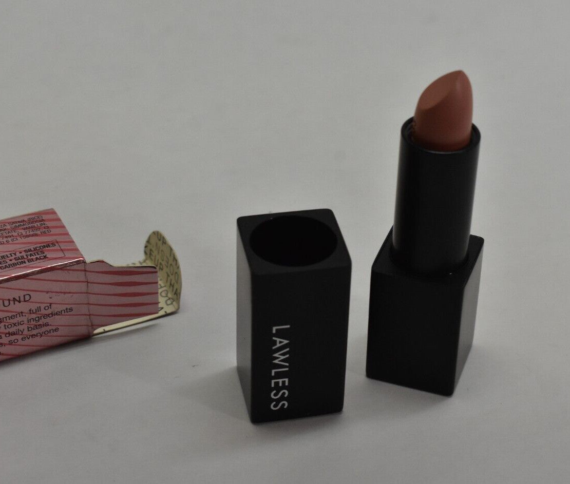 Vegan Satin Luxe Classic Lipstick - Light Pink, Full Size 4.2g