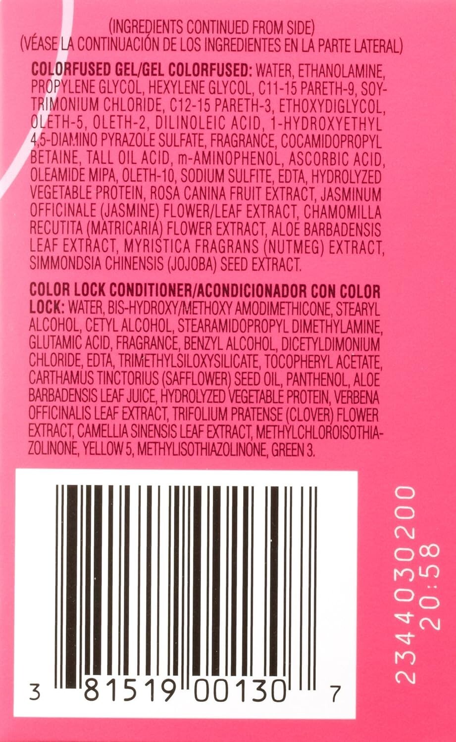 Herbal Essences Color Me Vibrant Hair Color