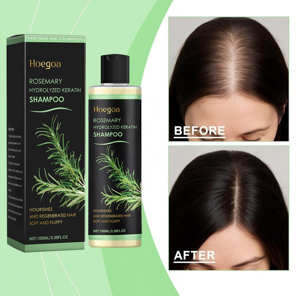 Organic Rosemary Hair Growth Shampoo for Thicker, Healthier Hair - 3 Pack