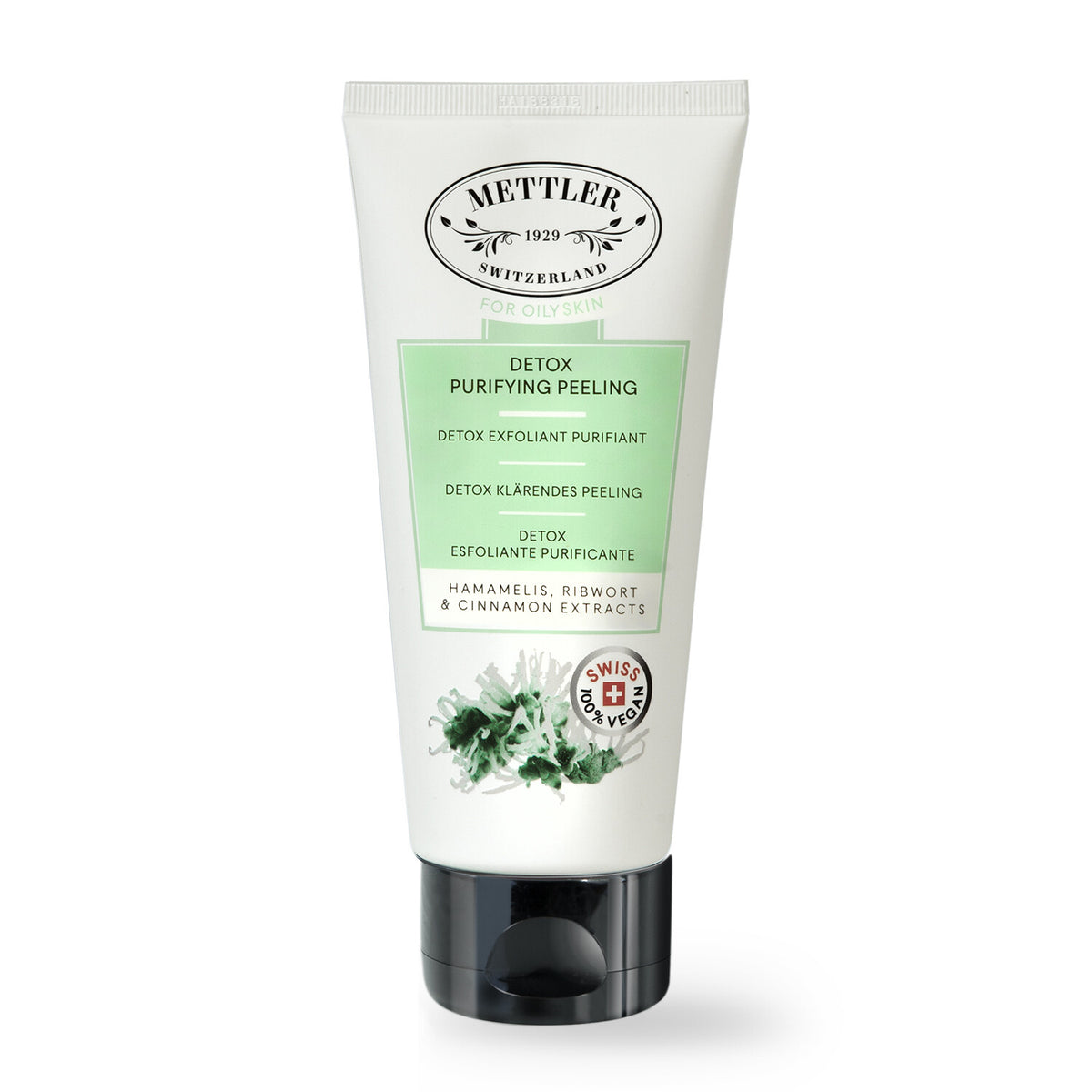 Detox Purifying Face Peel for Oily & Dry Skin - Natural Sand Exfoliant 3.5 oz
