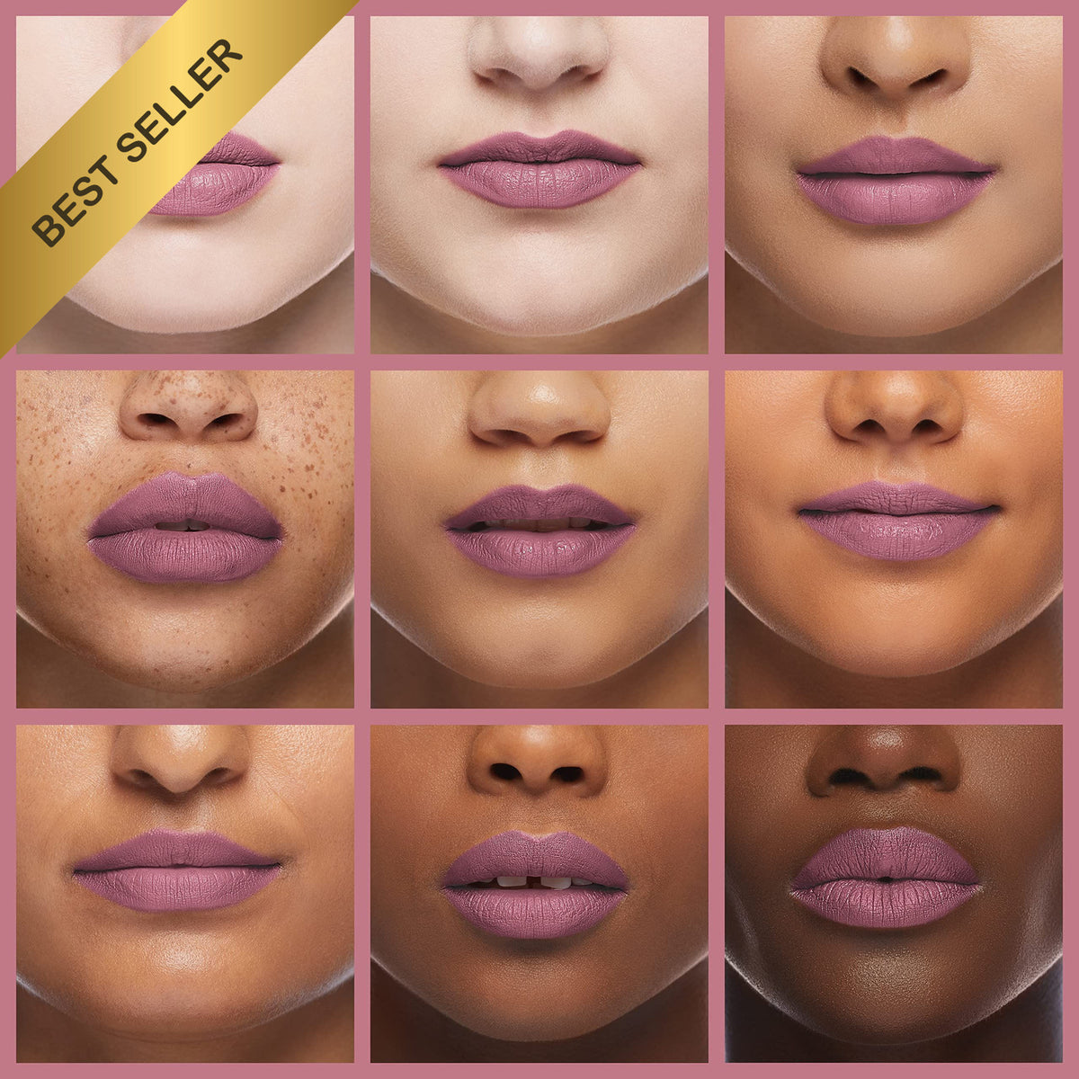 Hydrating Pink Lipstick with Vitamins E & Aloe Vera - Silk Finish, 0.13 Oz