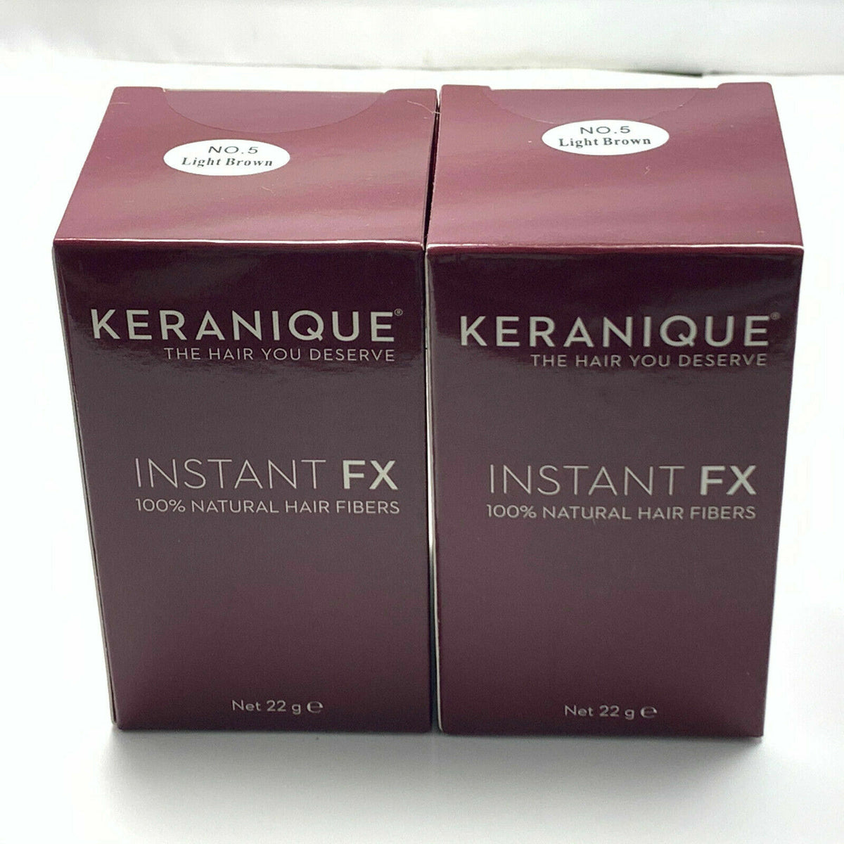 Instant FX Natural Hair Building Fibers - Duo Pack