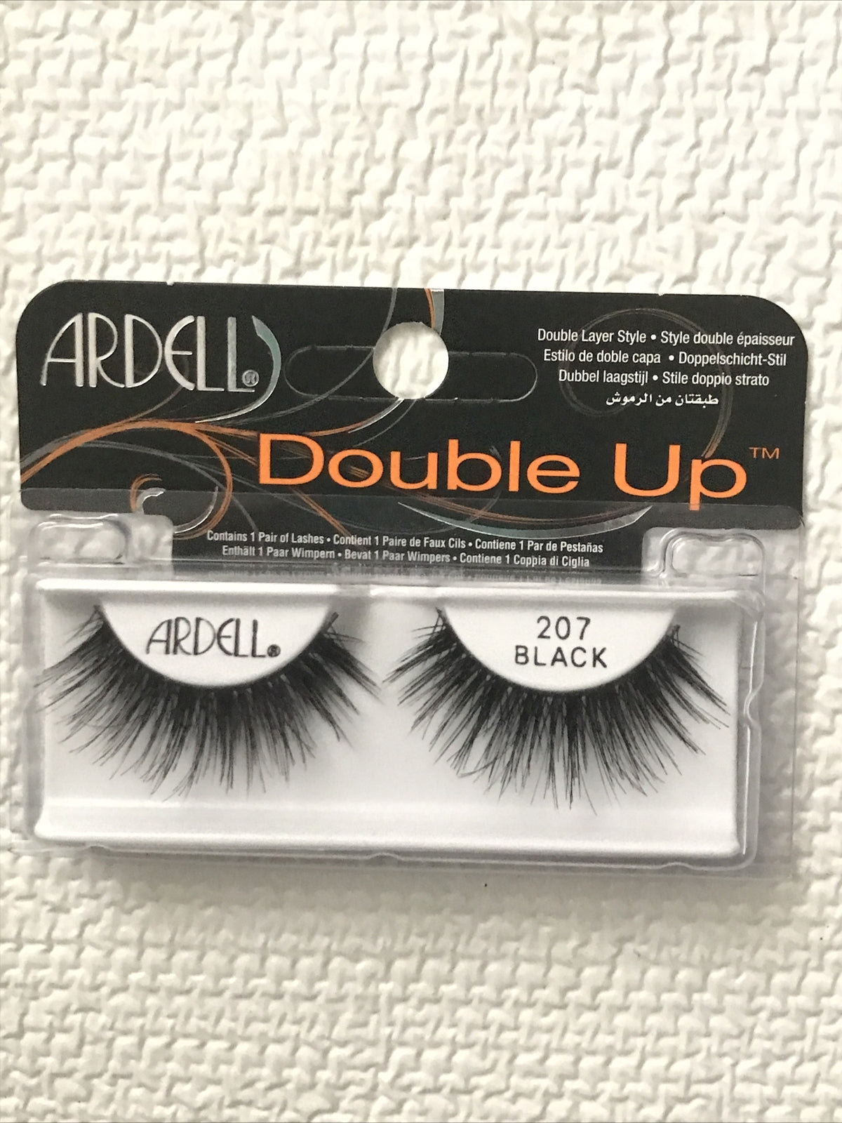 Eyelashes Ardell Double Up 207 Black False Eyelashes 2-Pair