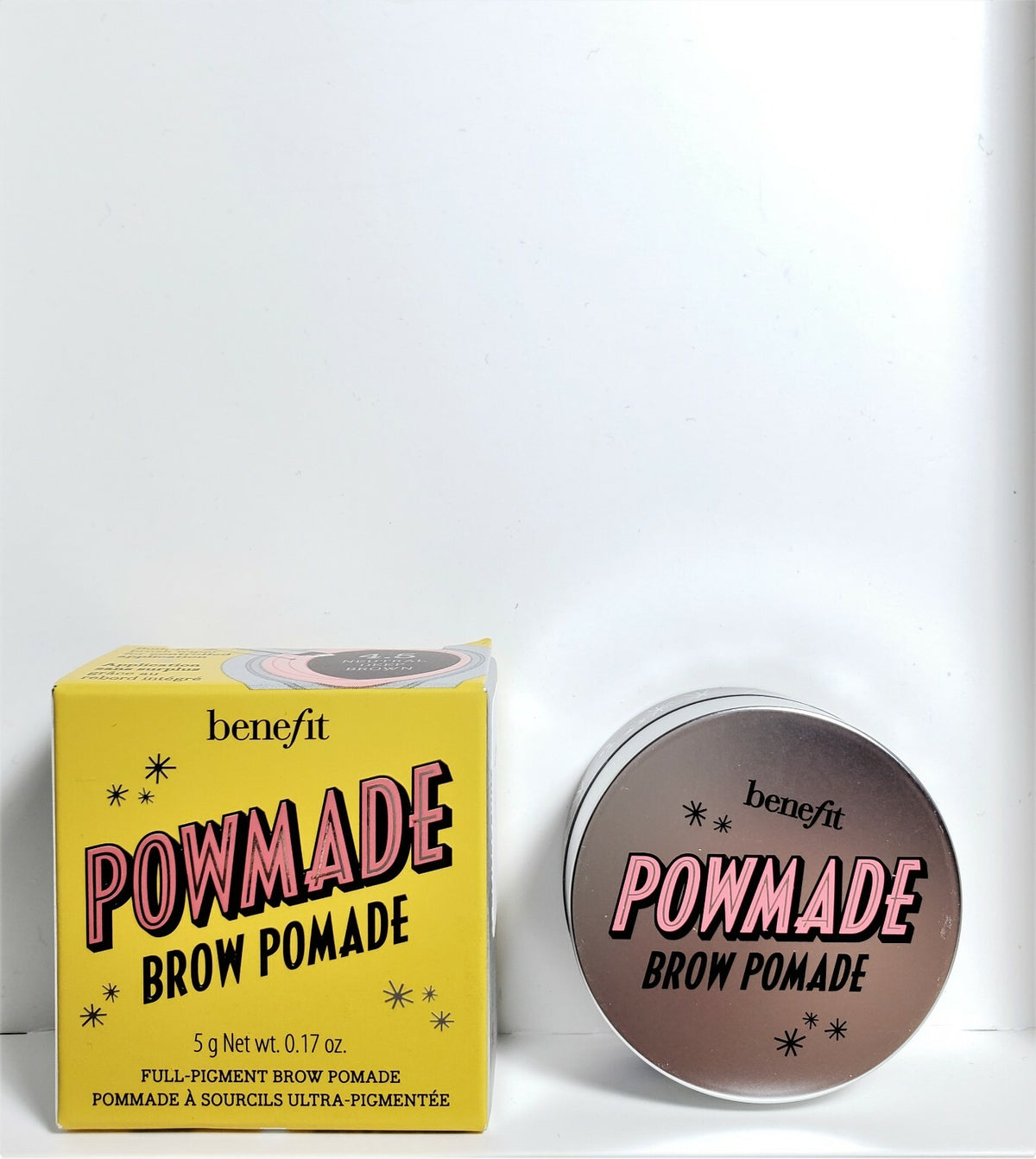 Benefit Waterproof Brow Pomade Neutral Deep Brown 4.5 - New In Box