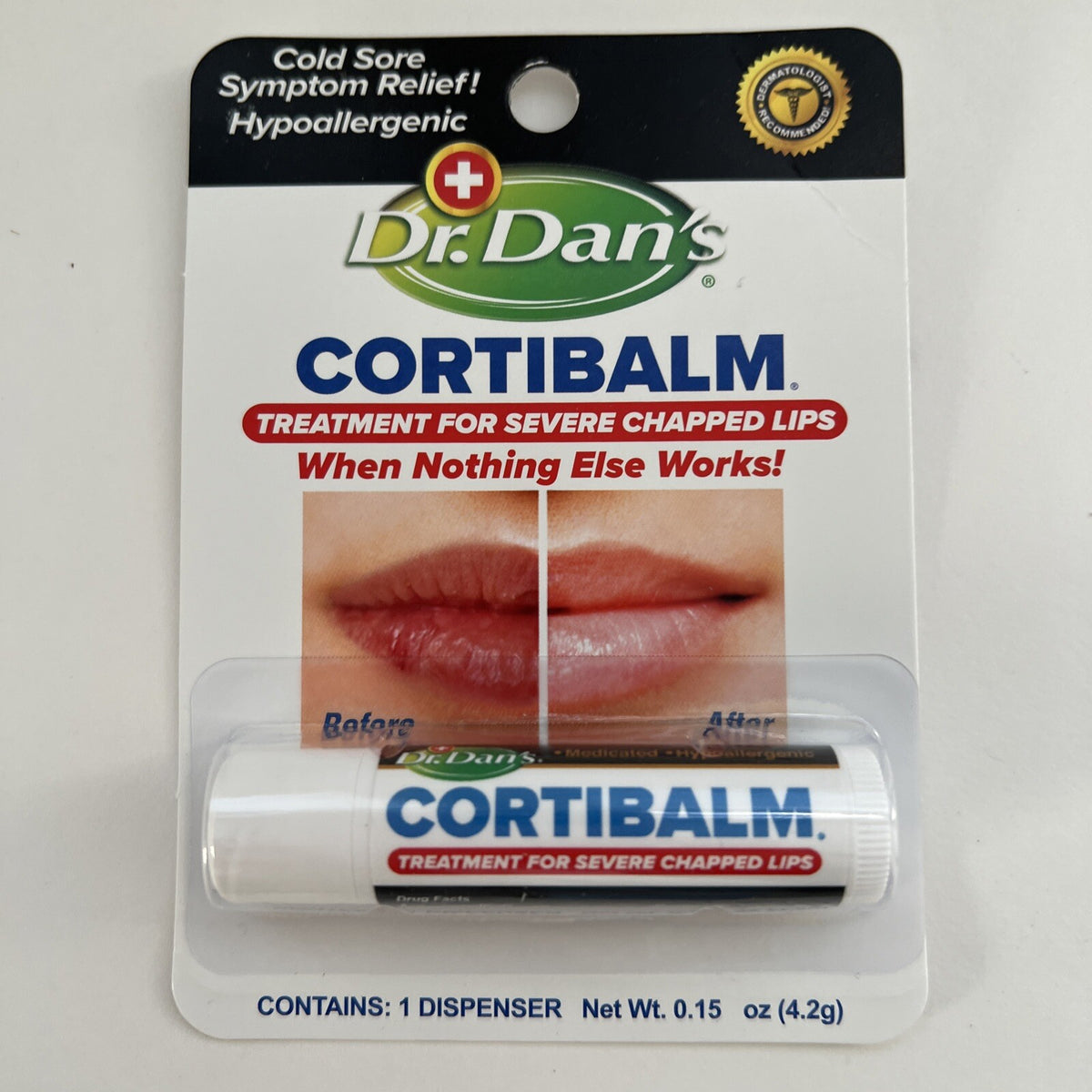 Medicated Lip Balm for Chapped Lips - Soothing & Hydrating Treatment