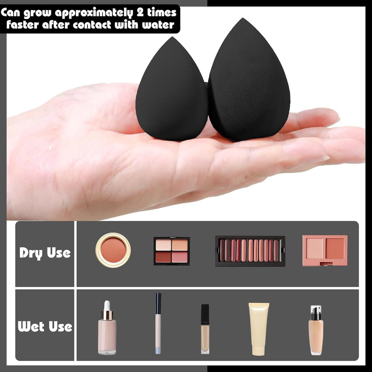 36Pcs Professional Makeup Brush Set - Multi-Functional Synthetic Bristles for Face & Eyes