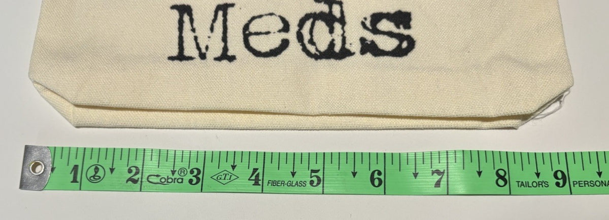 Travel Medication Bag with Funny 'All My F*n Meds' Print - Travel Organizer Pouch
