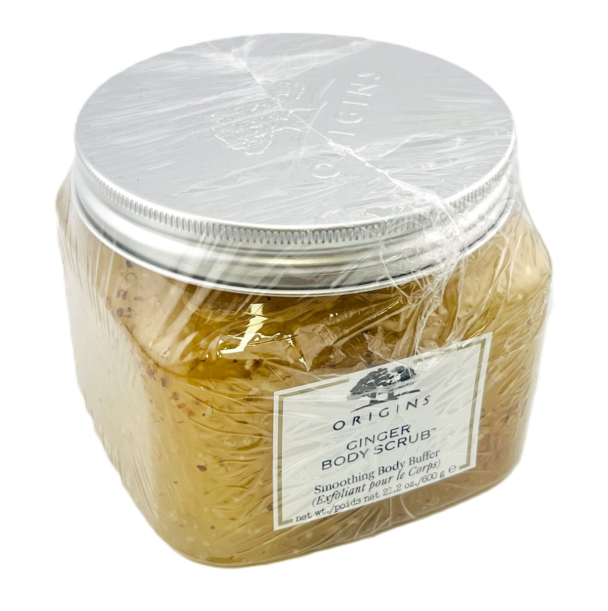 Origins Ginger Body Scrub Smoothing Buffer 21.2 oz/600g NEW SEALED