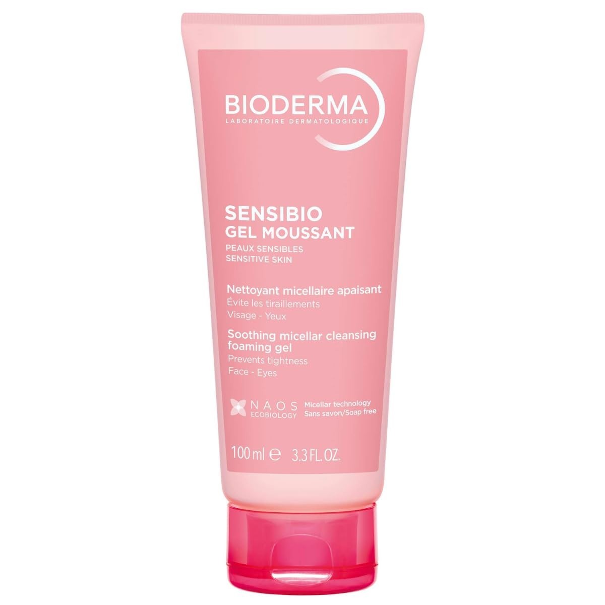 Gentle Foaming Facial Cleanser for Sensitive Skin - Makeup Remover & Hydrating