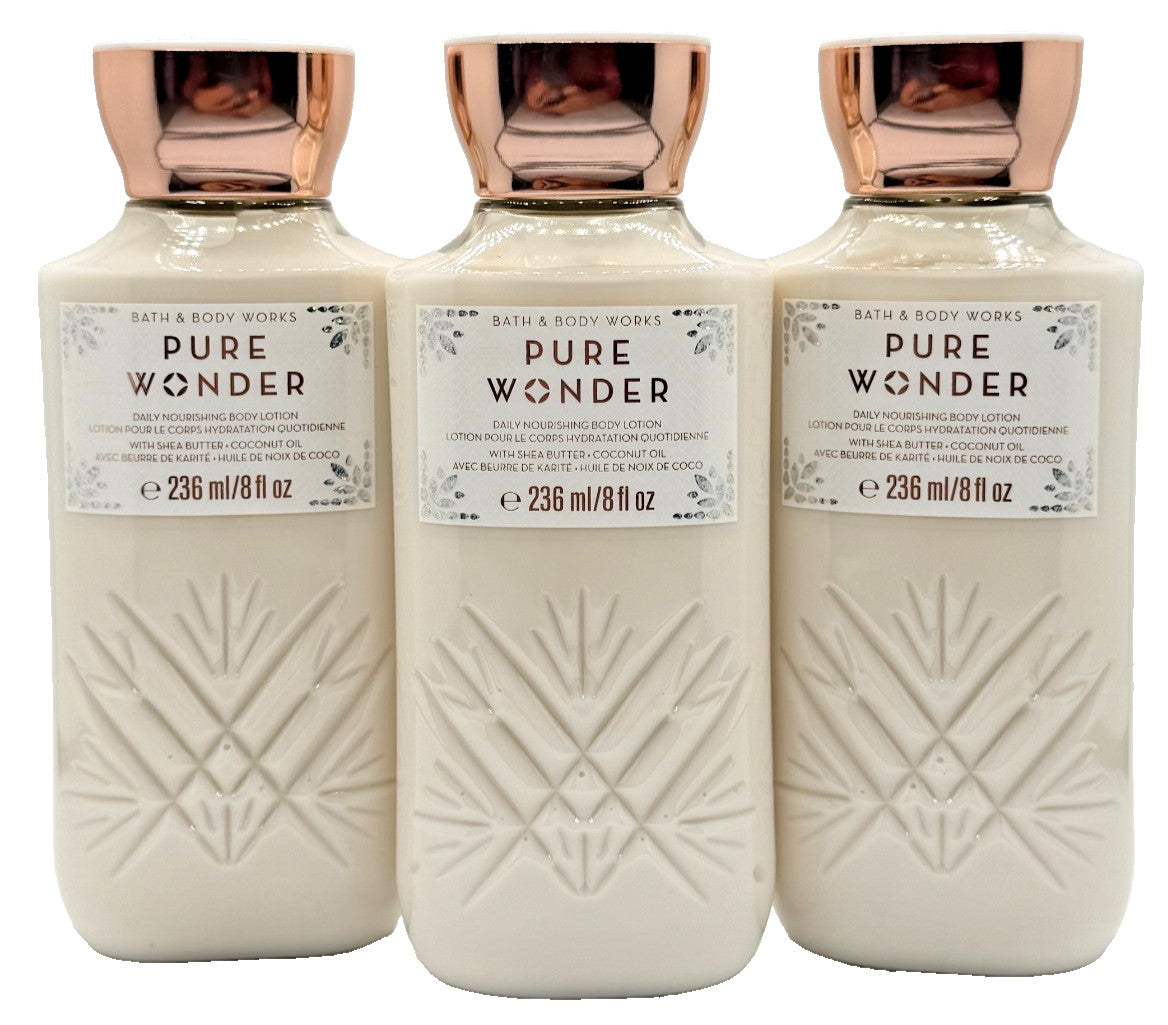 Pure Wonder Body Lotion 8 oz (Set of 3)