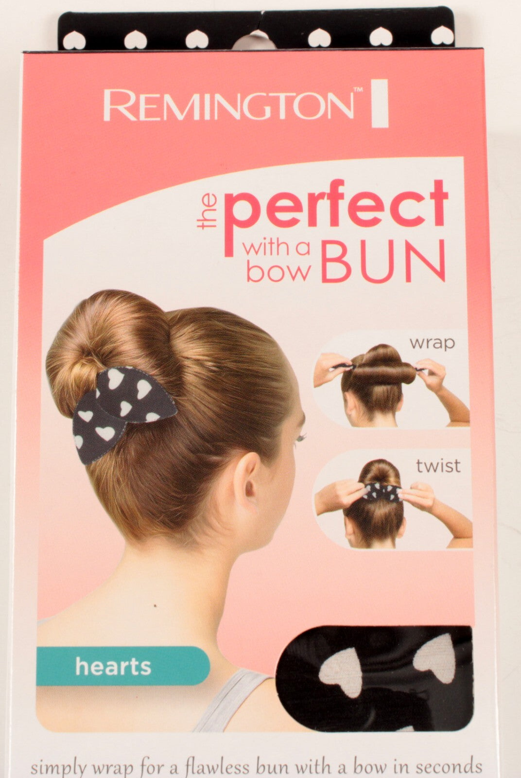 Remington The PERFECT BUN With a Bow Hair Styling Accessory New In Box