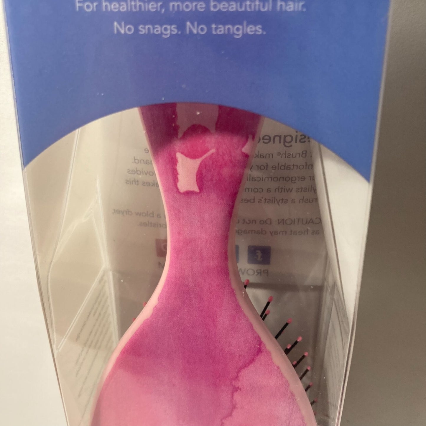 Wet Brush Pro Detangle Hair Brush - Professional Pink Hair Tool