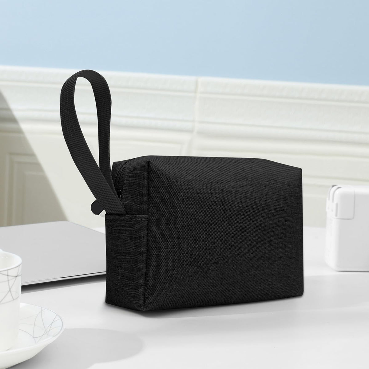 Waterproof Cosmetic Bag for Women Travel Makeup & Toiletry Organizer - Nylon