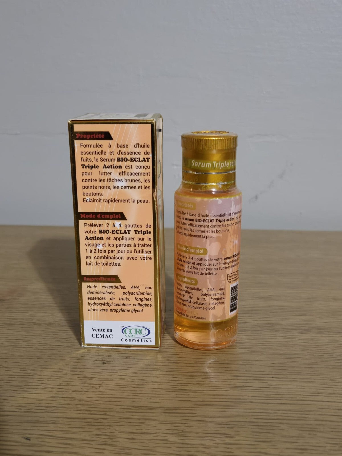 Face and Neck Brightening Serum with Fruit Extracts - 30ml