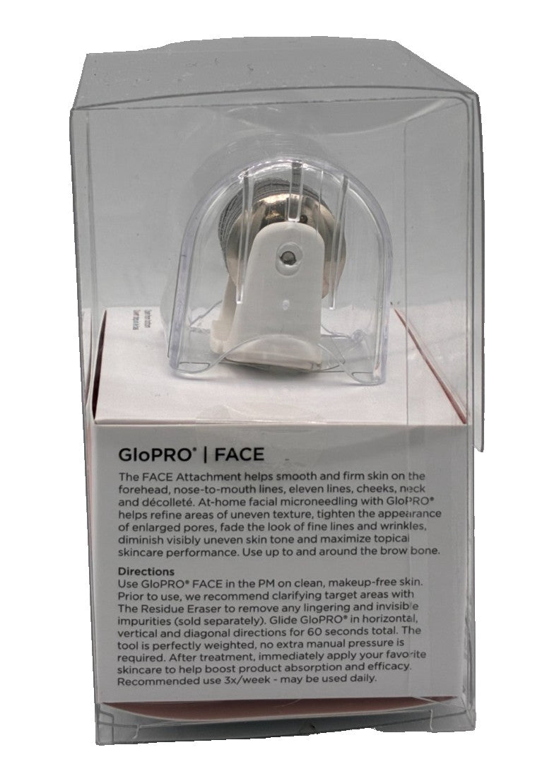 Micro Tip Attachment for Face Microdermabrasion Devices - White