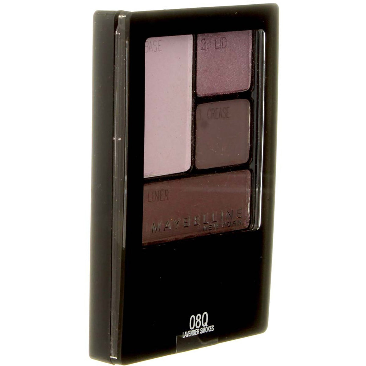 Maybelline Eyeshadow Quad Lavender Smokes 08Q - Long-Lasting, Silky Finish