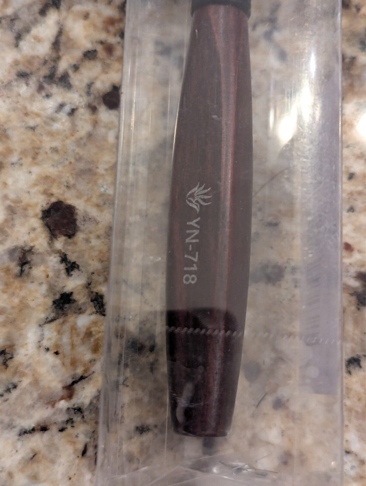 Round Boar Bristle Hair Brush 1.8 Inch for Blow Drying Natural Wooden Handle