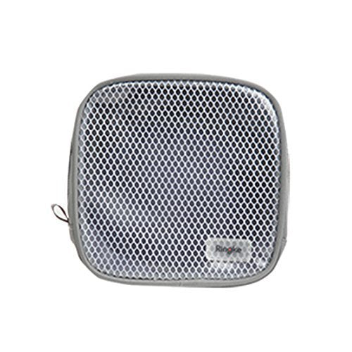 Travel Organizer Pouch with Mesh & Transparent Divided Pockets