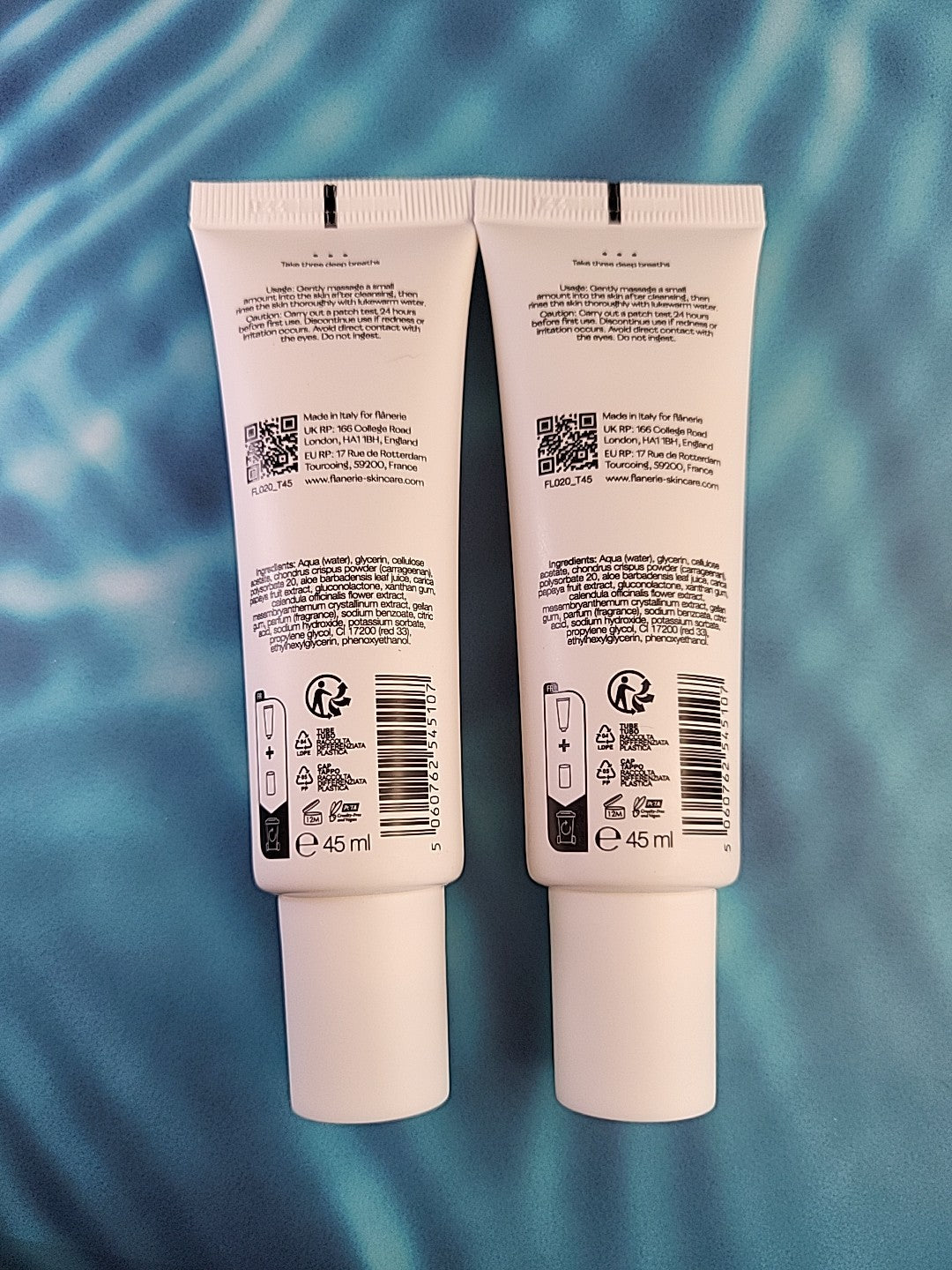 Lot X2 Flanerie Water Lily PHA Pore Refining Exfoliator Scrub