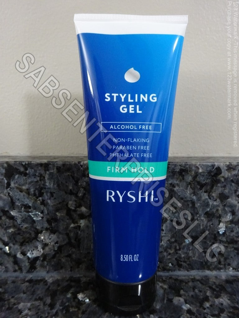 3 Pack Firm Hold Hair Styling Gels - Alcohol-Free, 8.5 Fl oz Each