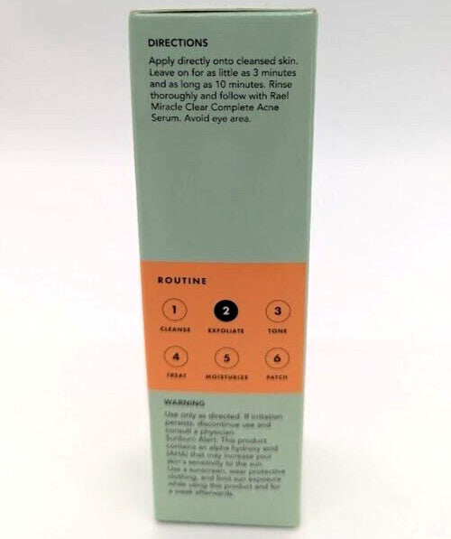 *NEW* Rael Miracle Clear Brightening Triple Acid Face Exfoliant