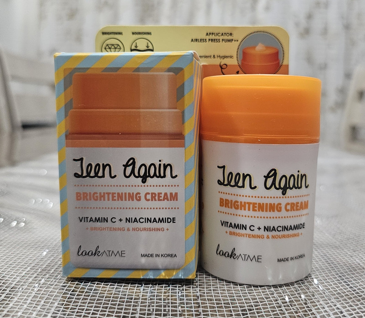 Brightening Vitamin C & Niacinamide Face Cream - 1.69 fl oz