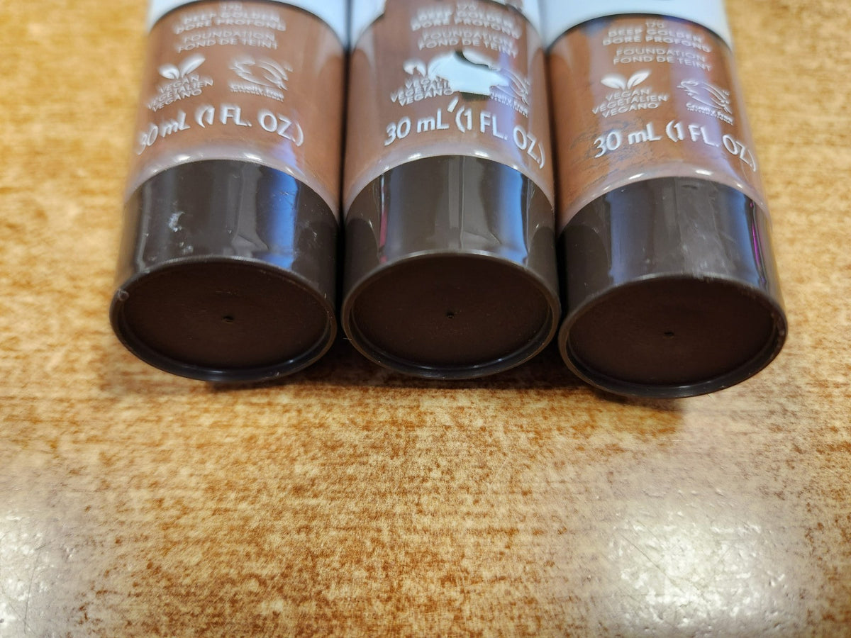 3 Pack Invisible Foundation Deep Golden - All Day Hydrating Face Makeup