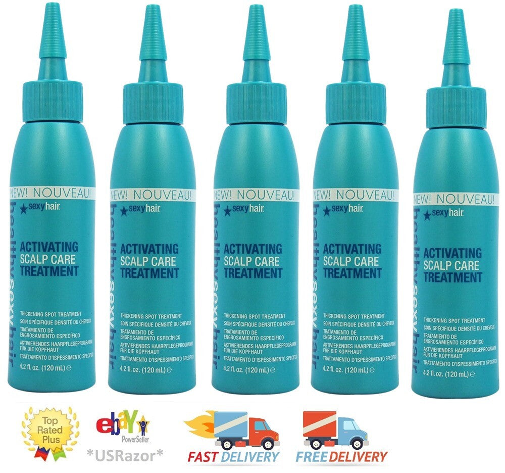 Scalp Care Treatment 4.2 Oz - 5 Pack Activating Hair Thickening