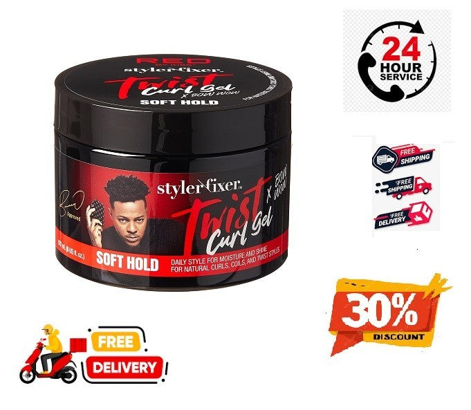 Curl Twist Gel for Afro Hair - Soft Hold, Moisturizing