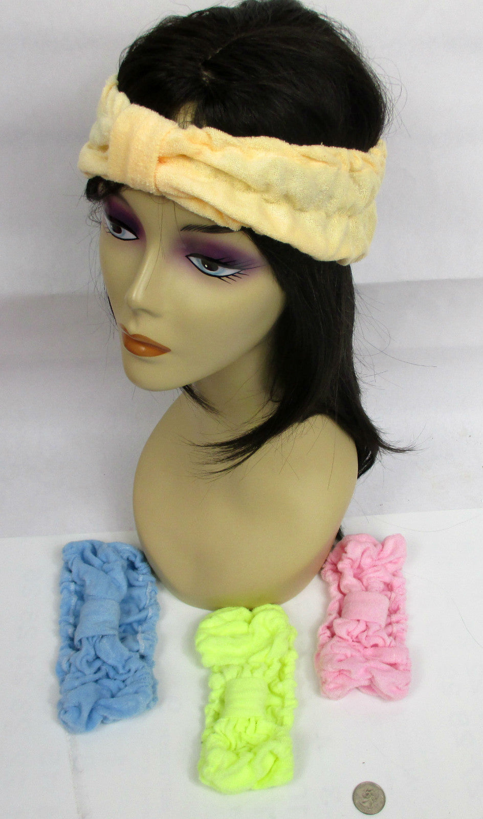 choose color --SOFT TERRY CLOTH SHOWER HEADBAND,ELASTIC -AA 018