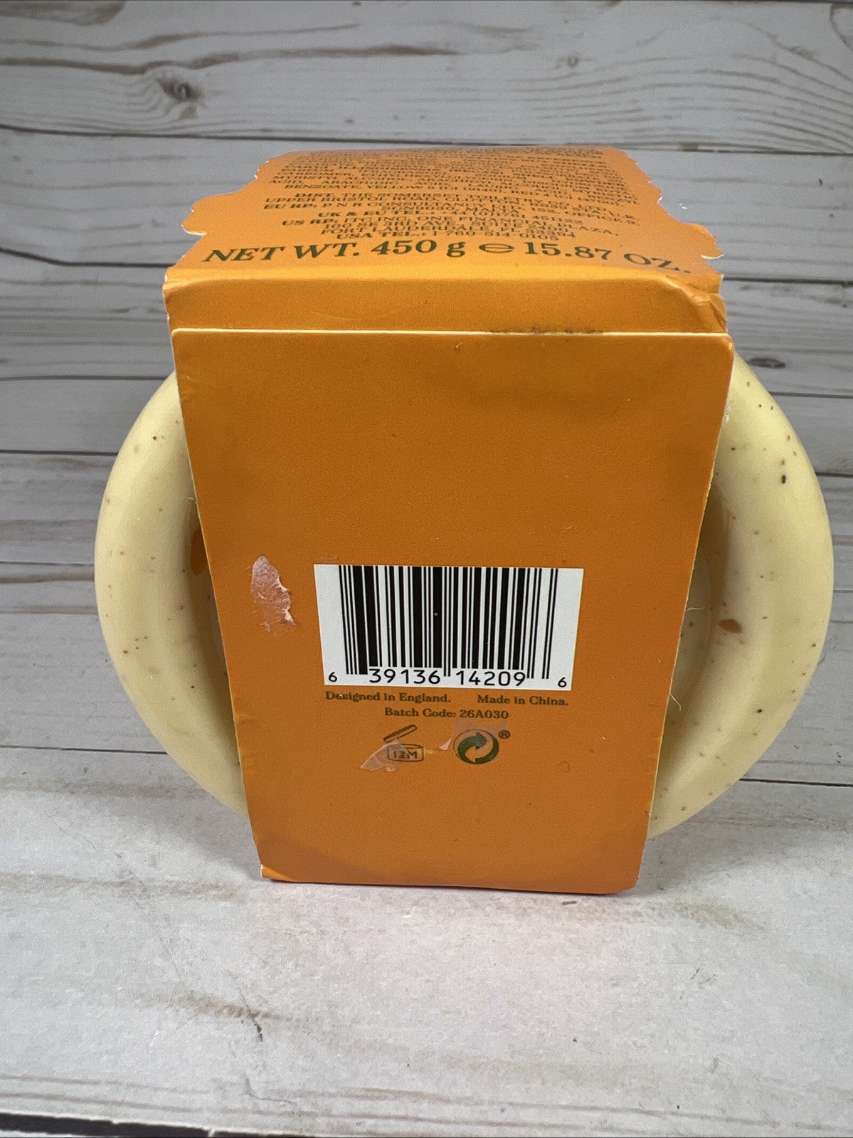 Asquith & Somerset Body Scrub Mango Scented w/ Brush 15.87oz