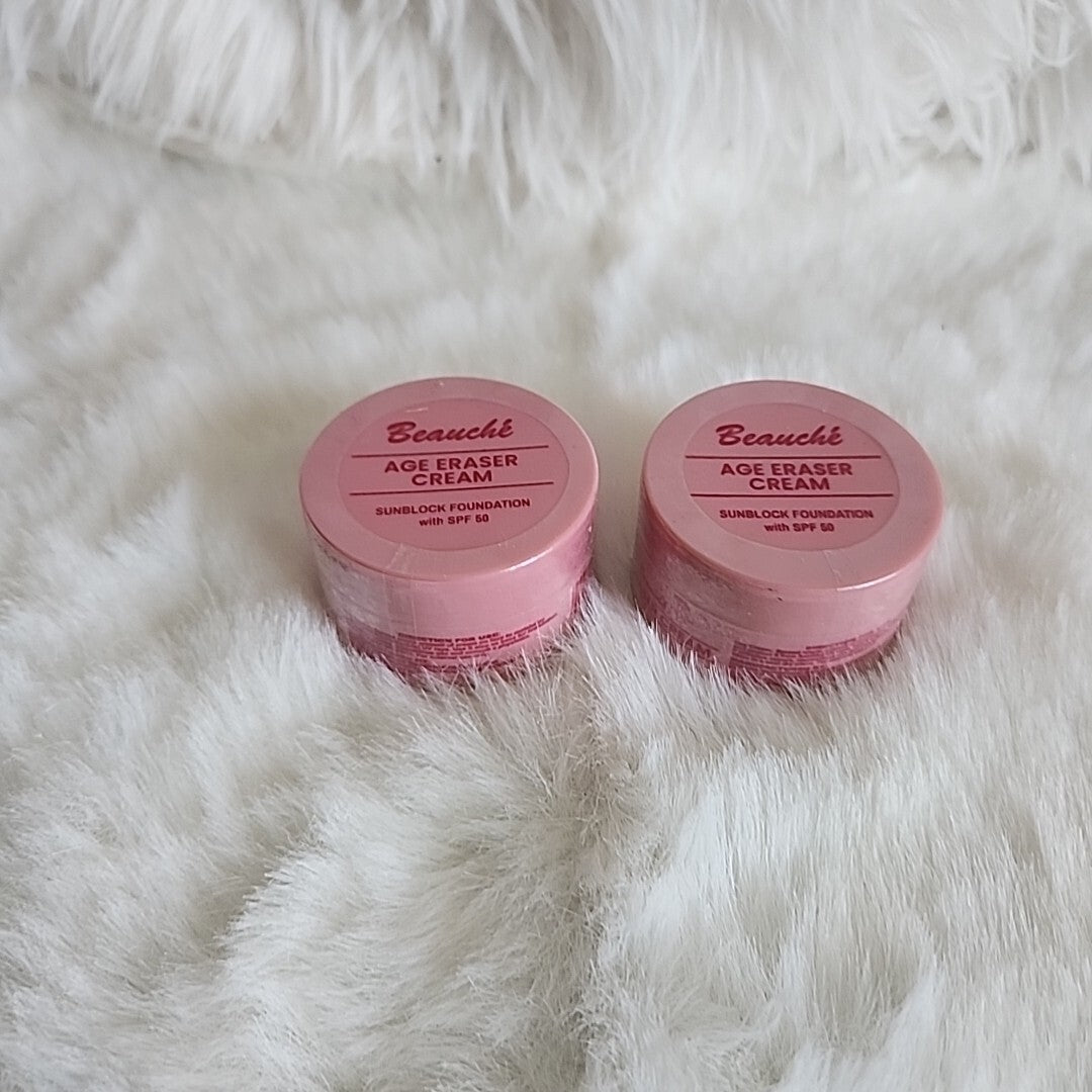 Beauche Age Eraser Cream 10g Pack of 2 Skin Brightening & Blemish Removal