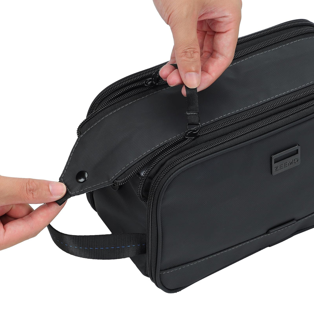 Medium Water-Resistant Travel Toiletry Bag for Men - Organizer & Dopp Kit