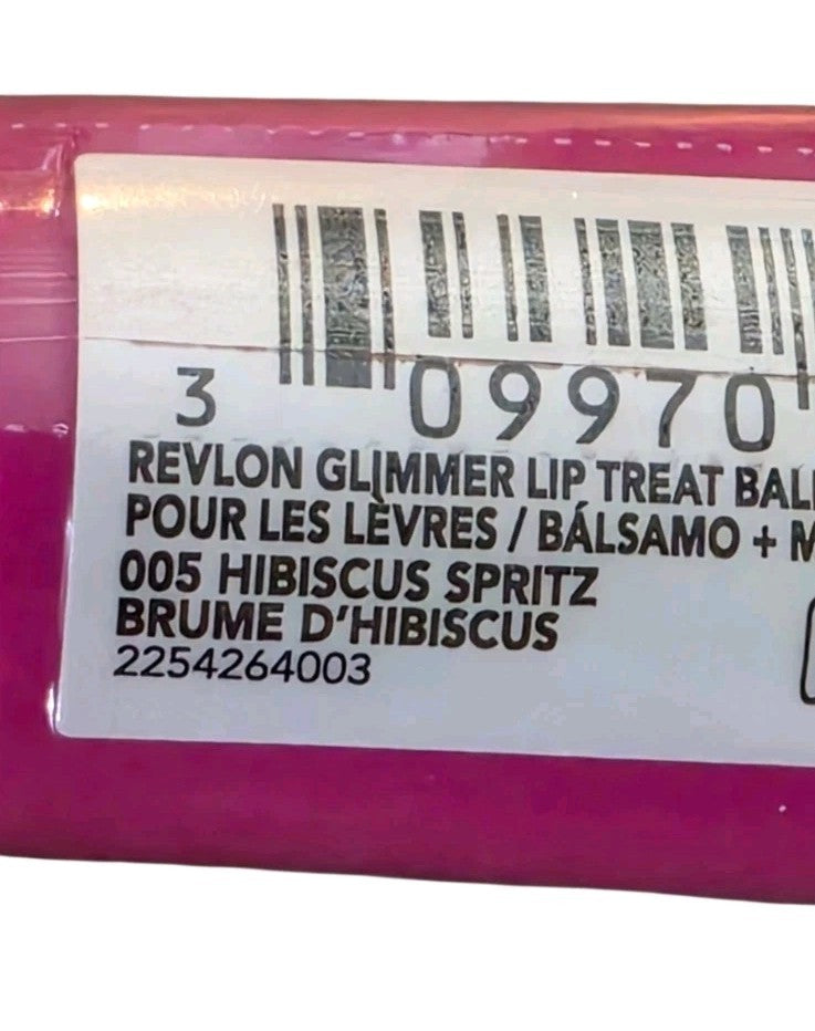 Revlon Glimmer Lip Balm & Mask Treatment - Hibiscus Spritz 0.4oz