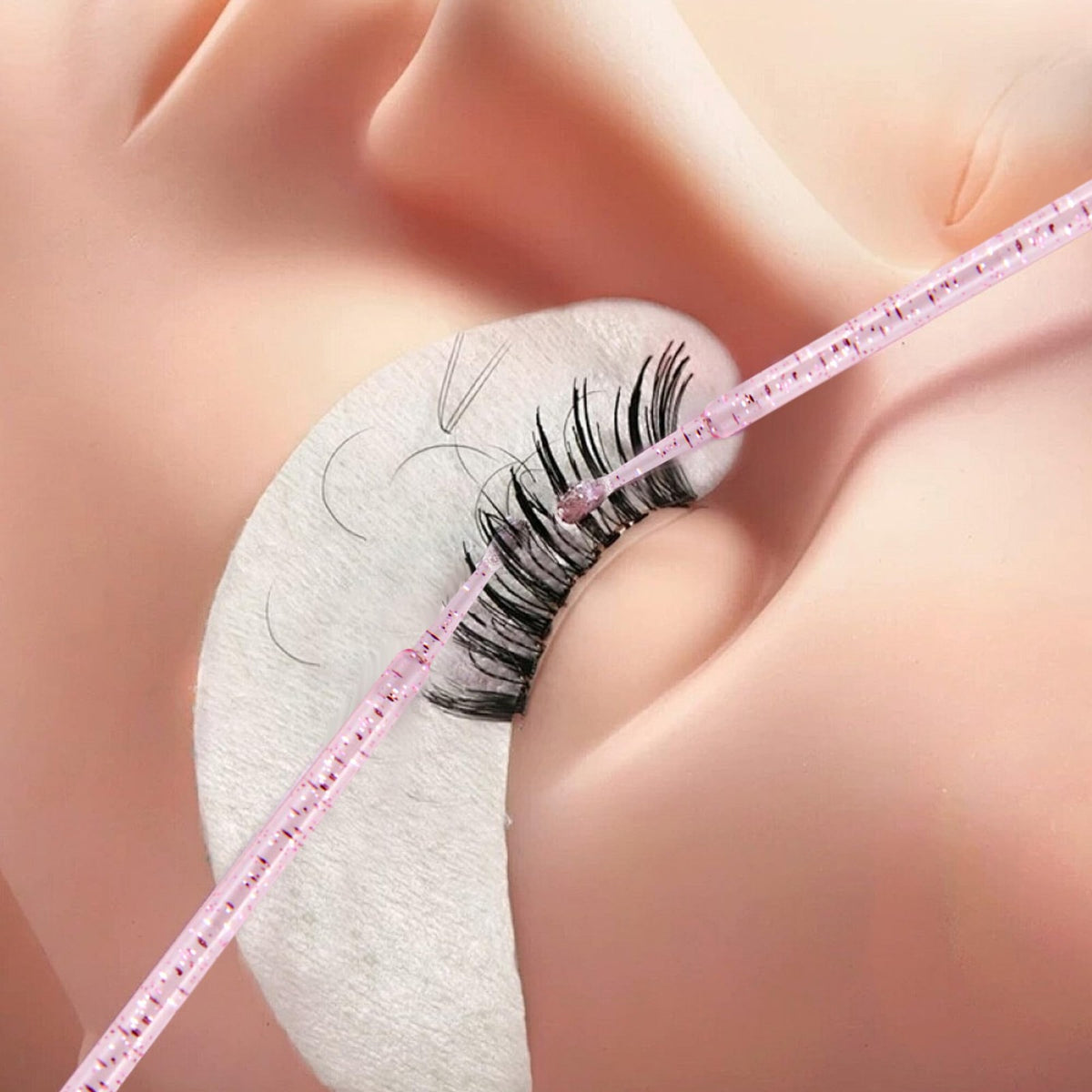 Micro Applicator Brushes 300Pcs Micro Swabs for Eyelash Extension & Makeup